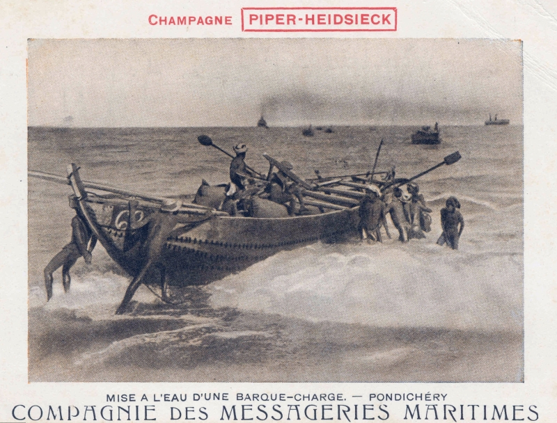 01-31 - Pondichery - chelingue mise a l'eau